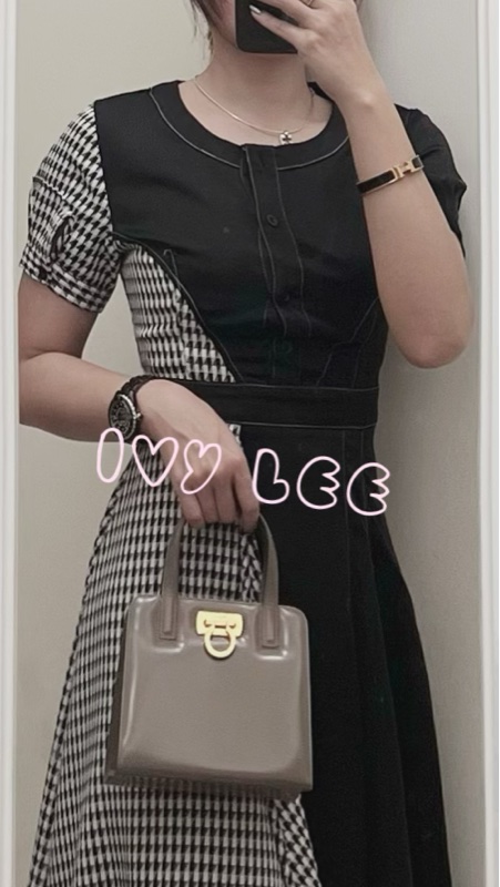 Salvatore Ferragamo Gancini 棕色 迷你 小手提包 二手精品-23