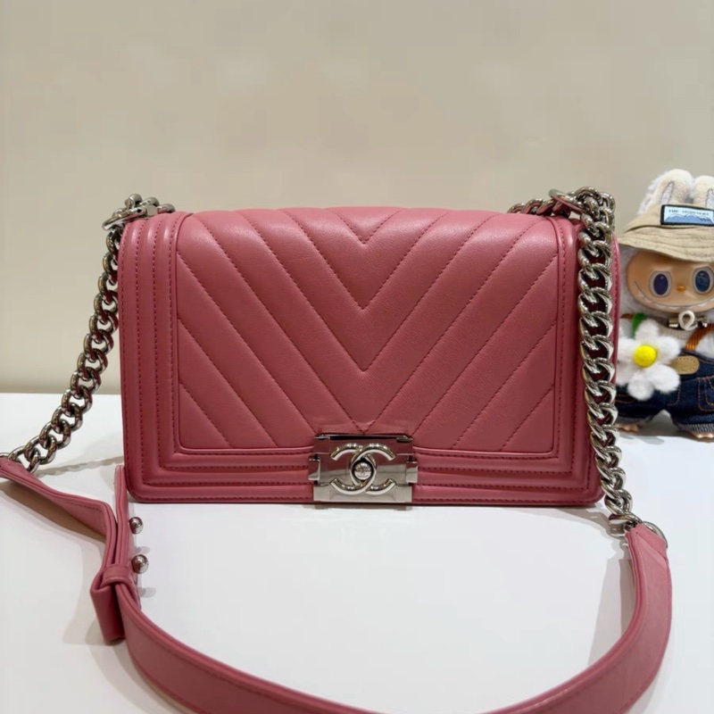 好成色❤️ 香奈兒 夏日粉 #boy25 #leboy 牛皮 #chanel-7