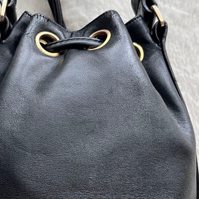 Chanel 老香真皮小水桶｜經典不敗款✦fufu style精品✦ 二手香香包｜Vintage入門首選 斜背包｜單肩包-20