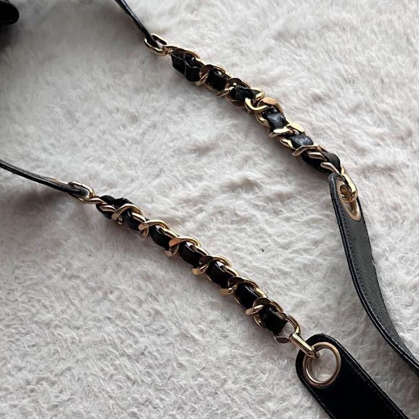 Chanel 老香真皮小水桶｜經典不敗款✦fufu style精品✦ 二手香香包｜Vintage入門首選 斜背包｜單肩包-36