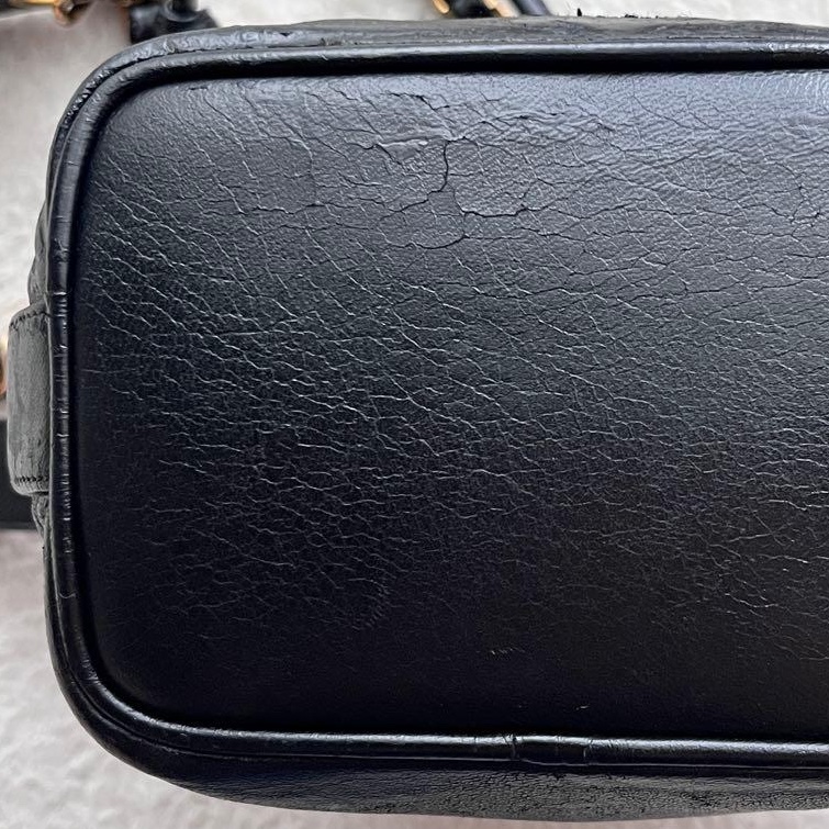 Chanel 老香真皮小水桶｜經典不敗款✦fufu style精品✦ 二手香香包｜Vintage入門首選 斜背包｜單肩包-9