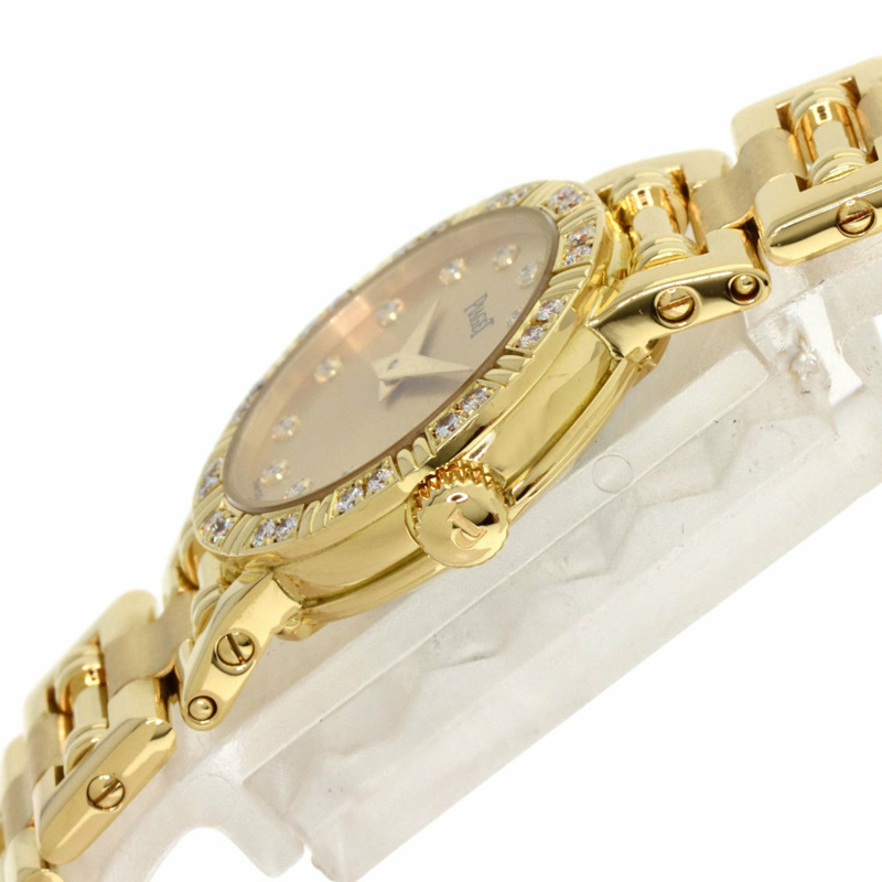 伯爵 5964AK81 Mini Dancer 鑽石腕錶 K18 黃金 K18YG 女款腕錶 PIAGET-4