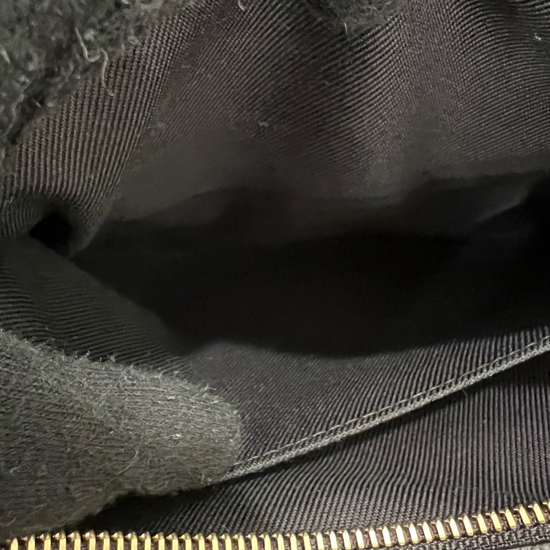 BURBERRY經典格紋拼皮革橫式側背包-7
