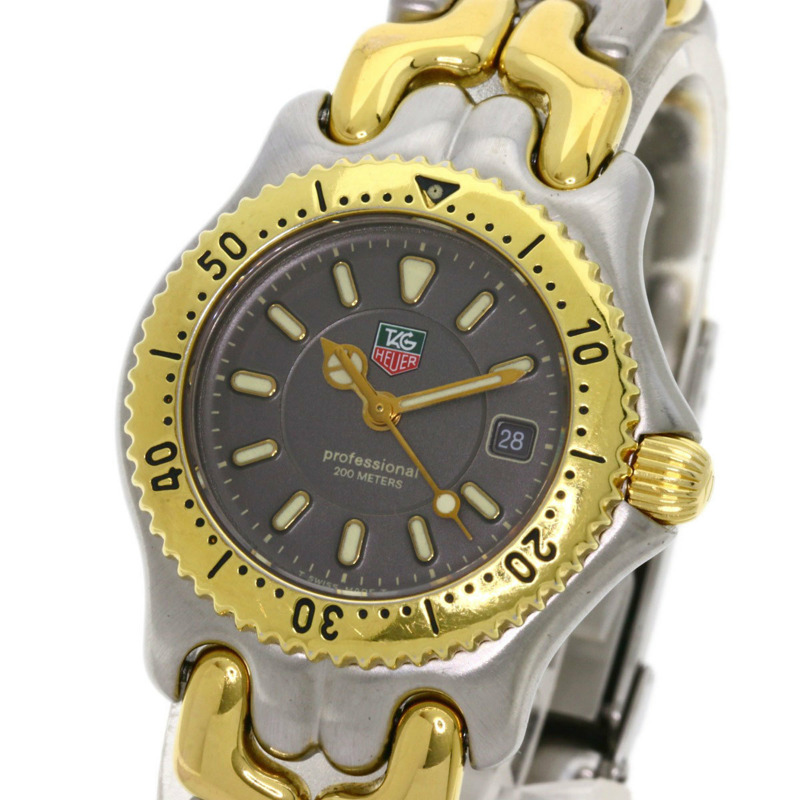 泰格豪雅 WG1320-0 專業腕錶 不鏽鋼 SSxGP 女士腕錶 HEUER-2