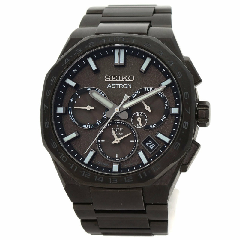 精工SBX19 Astron 生化危機死亡島 Chris's Model 磨損鈦金屬男錶 SEIKO-0