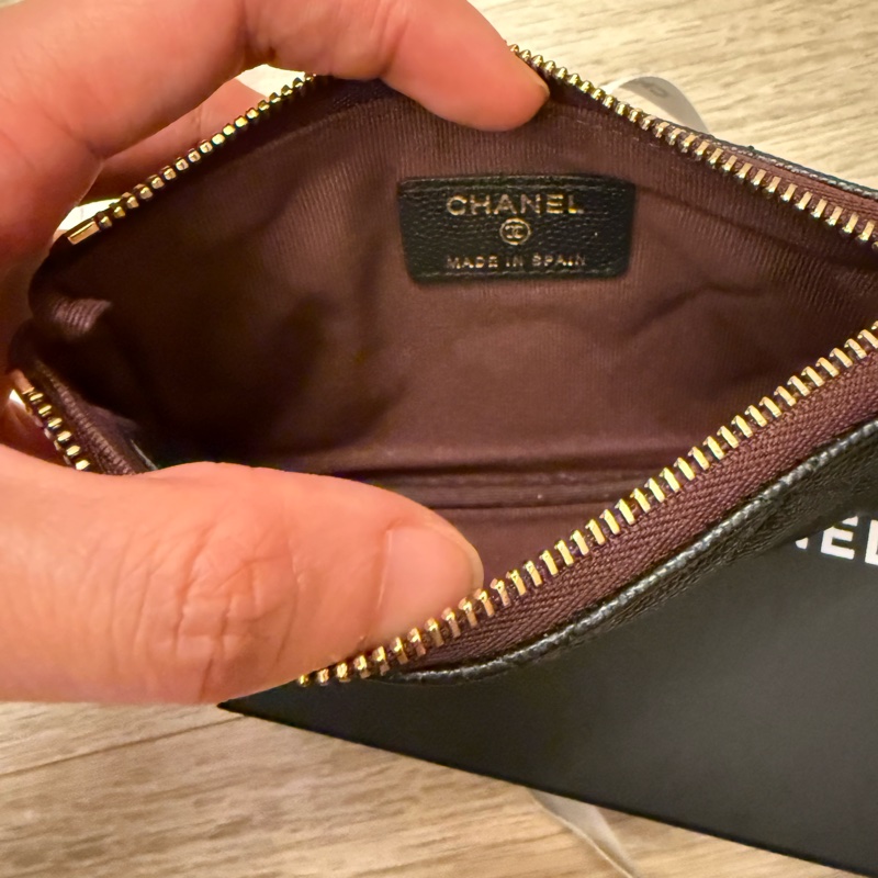 Chanel 經典ㄧ字零錢包-3