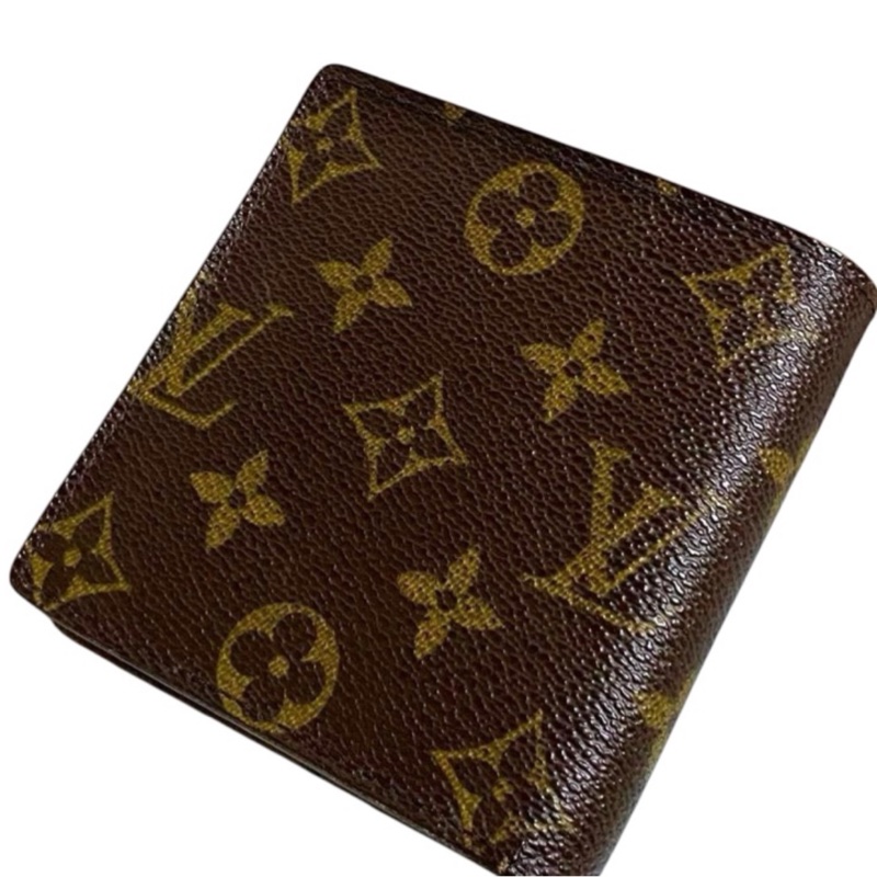 🎀整新品🎀 Louis Vuitton 原花男生短夾錢包｜經典花紋✦fufu style 精品✦ 氣質款｜二手名牌包｜錢包.男生短夾錢包.男生皮夾-0