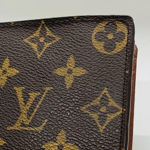 🎀整新品🎀 Louis Vuitton 原花男生短夾錢包｜經典花紋✦fufu style 精品✦ 氣質款｜二手名牌包｜錢包.男生短夾錢包.男生皮夾-10