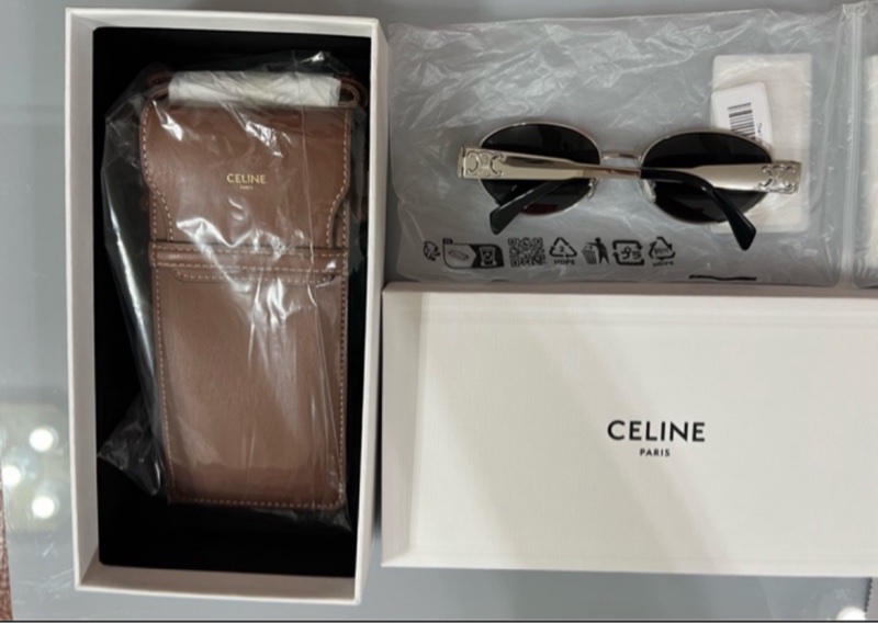 Celine 太陽眼鏡 TRIOMPHE METAL 01 爆款-12