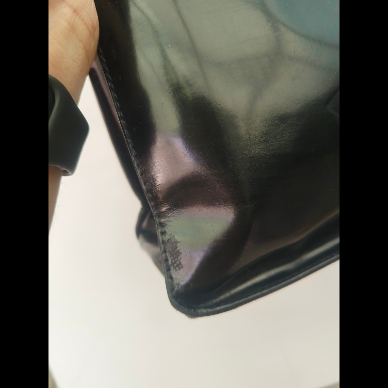 🔥年終狂降🔥【限時降價只到12/31（原22,800）】㊣✨Chanel✨香奈兒 老香 小香 黑色 雷標 鏡面 浮雕 雙面 手提包  托特包 腋下包/二手包/二手精品/保證正品🌳二手樹屋🌳-65