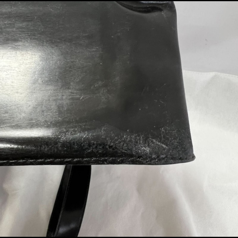 ㊣✨Chanel✨香奈兒 老香 小香 黑色 雷標 鏡面 浮雕 雙面 手提包  托特包 腋下包/二手包/二手精品/保證正品🌳二手樹屋🌳-68