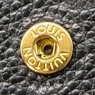 Louis Vuitton壓紋短夾皮夾錢包｜質感黑金✦fufu style 精品✦ 優雅感爆｜二手名牌包｜短夾.皮夾.錢包.皮包-4