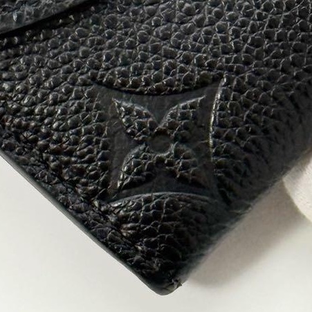 Louis Vuitton壓紋短夾皮夾錢包｜質感黑金✦fufu style 精品✦ 優雅感爆｜二手名牌包｜短夾.皮夾.錢包.皮包-10