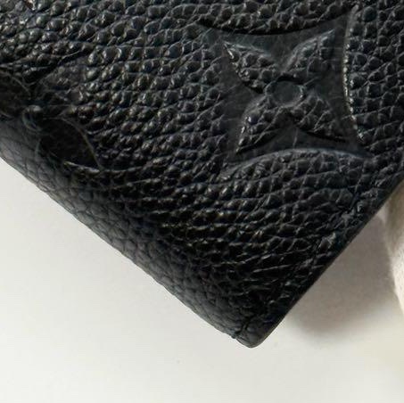 Louis Vuitton壓紋短夾皮夾錢包｜質感黑金✦fufu style 精品✦ 優雅感爆｜二手名牌包｜短夾.皮夾.錢包.皮包-13