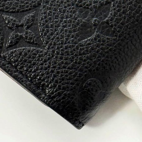 Louis Vuitton壓紋短夾皮夾錢包｜質感黑金✦fufu style 精品✦ 優雅感爆｜二手名牌包｜短夾.皮夾.錢包.皮包-16