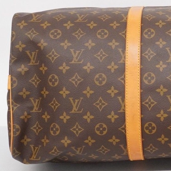 【配件齊全💝】Louis Vuitton Keepall55經典旅行袋|隨身行李✦fufu style 精品✦ 時尚單品|二手名牌包|旅行袋.登機包.旅行包-11