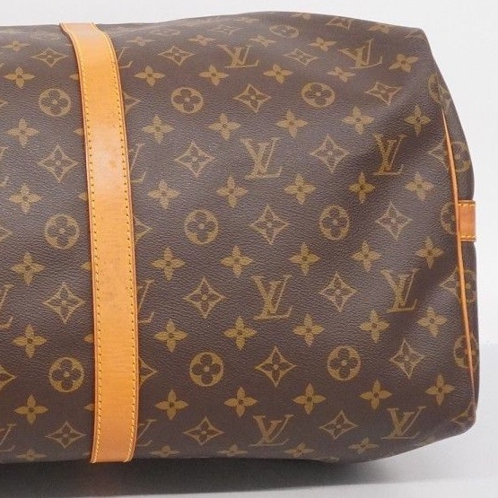 【配件齊全💝】Louis Vuitton Keepall55經典旅行袋|隨身行李✦fufu style 精品✦ 時尚單品|二手名牌包|旅行袋.登機包.旅行包-13