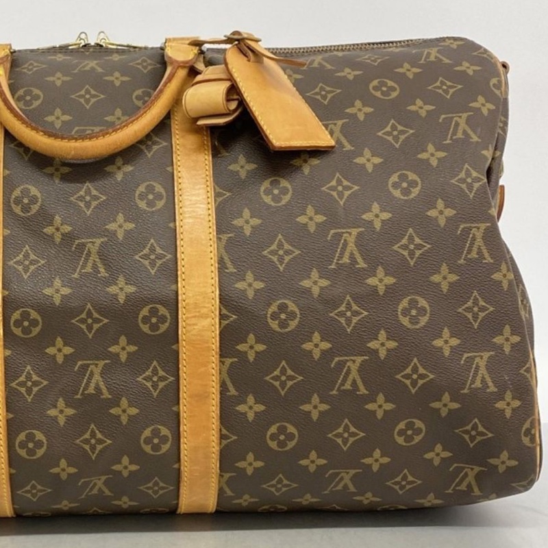 【配件齊全💝】Louis Vuitton Keepall55經典旅行袋|隨身行李✦fufu style 精品✦ 時尚單品|二手名牌包|旅行袋.登機包.旅行包-15