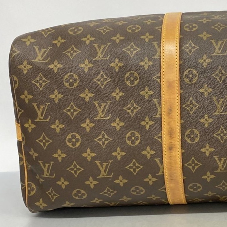 【配件齊全💝】Louis Vuitton Keepall55經典旅行袋|隨身行李✦fufu style 精品✦ 時尚單品|二手名牌包|旅行袋.登機包.旅行包-17