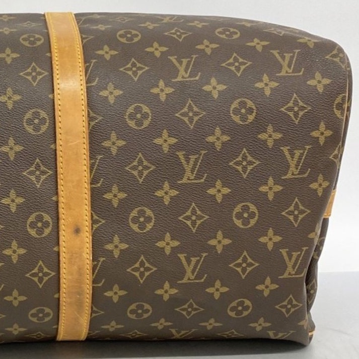 【配件齊全💝】Louis Vuitton Keepall55經典旅行袋|隨身行李✦fufu style 精品✦ 時尚單品|二手名牌包|旅行袋.登機包.旅行包-19