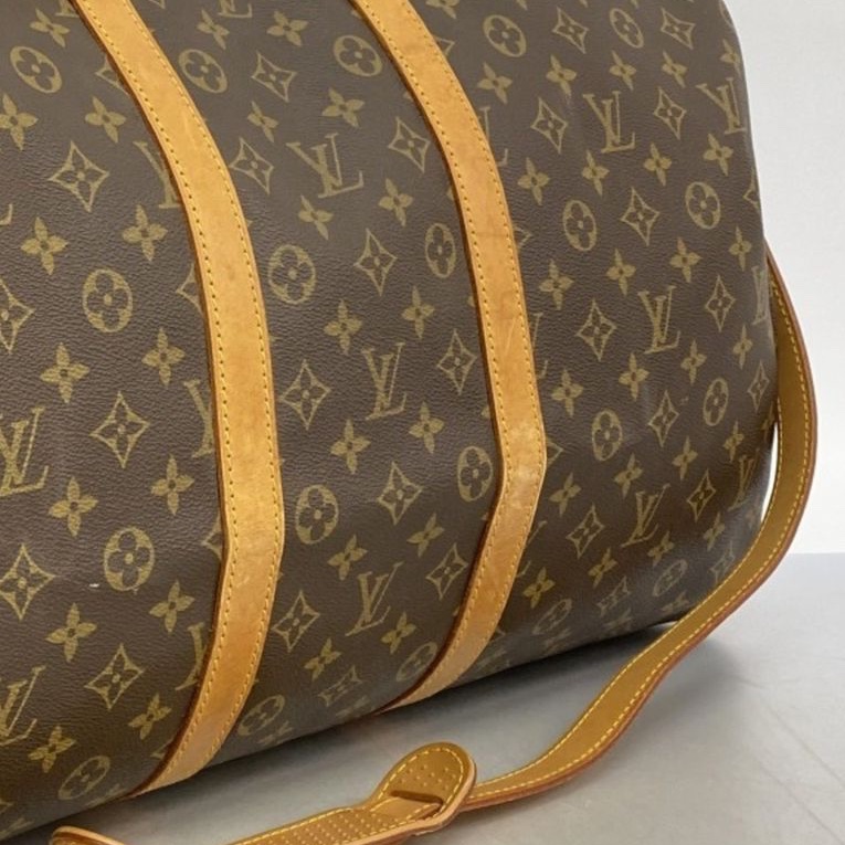 【配件齊全💝】Louis Vuitton Keepall55經典旅行袋|隨身行李✦fufu style 精品✦ 時尚單品|二手名牌包|旅行袋.登機包.旅行包-33