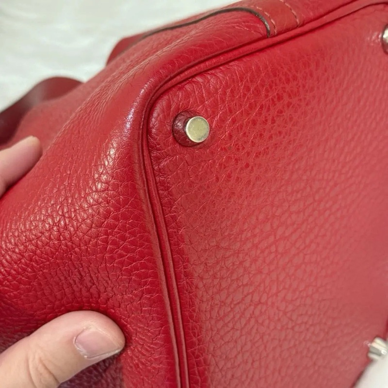 Hermes • Picotin 18 石榴紅 銀釦-8