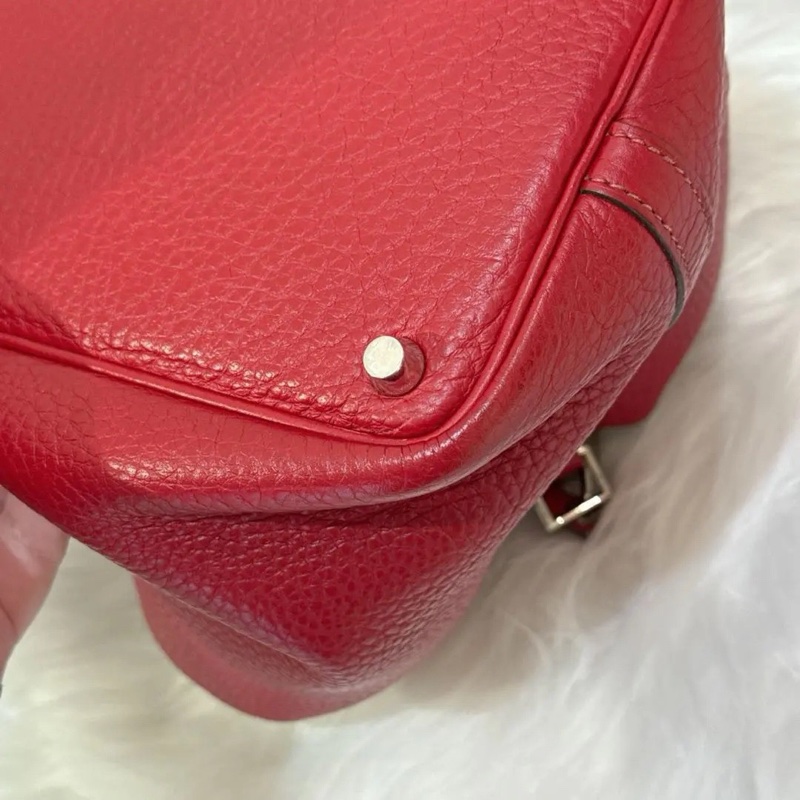 Hermes • Picotin 18 石榴紅 銀釦-12