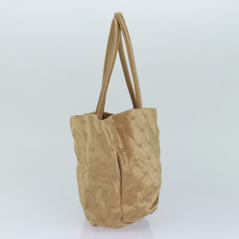 【日本直送】BOTTEGA VENETA 手提包 緞面金色 正品 bs16690-2