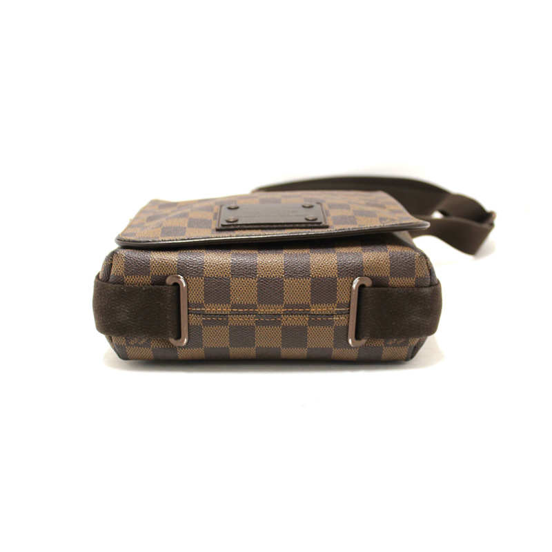 Louis Vuitton Damier Ebene Brooklyn PM Messenger Bag-5