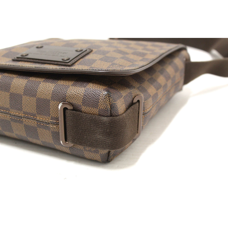 Louis Vuitton Damier Ebene Brooklyn PM Messenger Bag-7