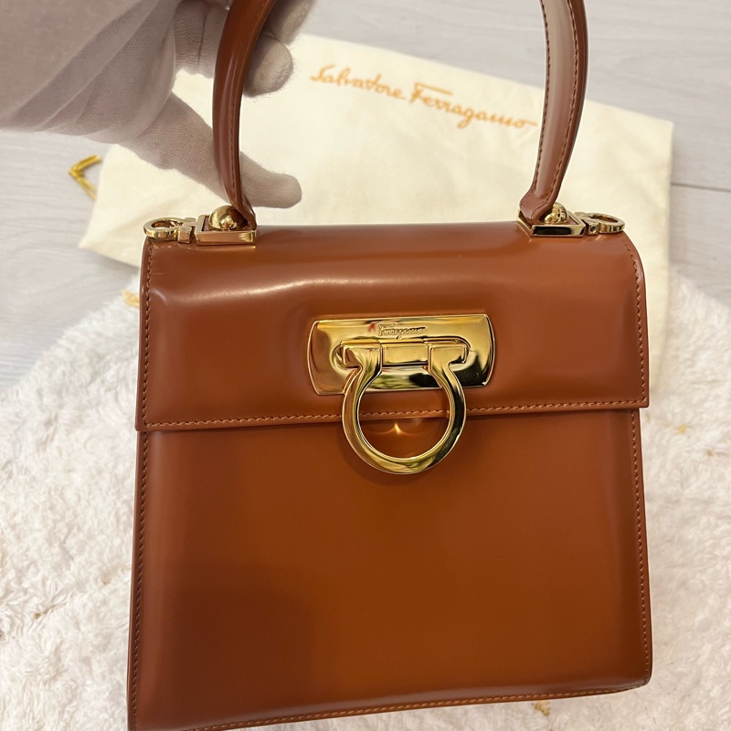 Ferragamo復刻Top Handle 小號-0