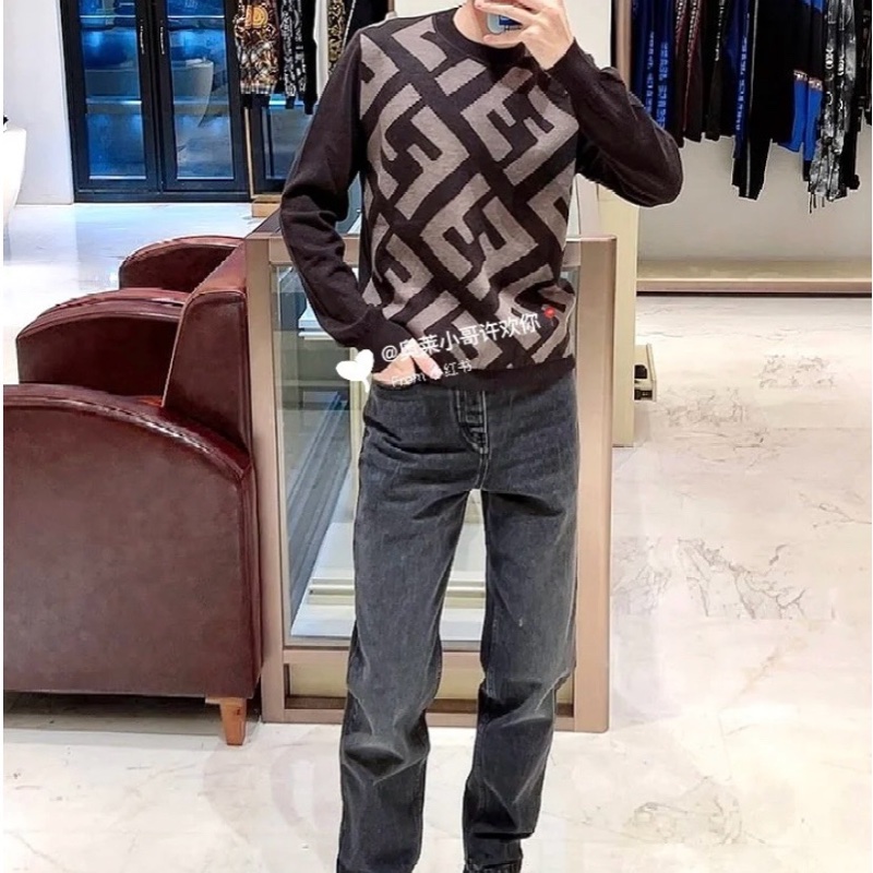 促銷品 FENDI 男仕 毛衣 48 50 碼-4