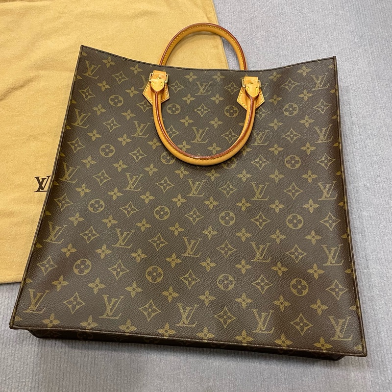 LV Louis Vuitton Monogram 琴譜包 托特包 手提包(大)-6