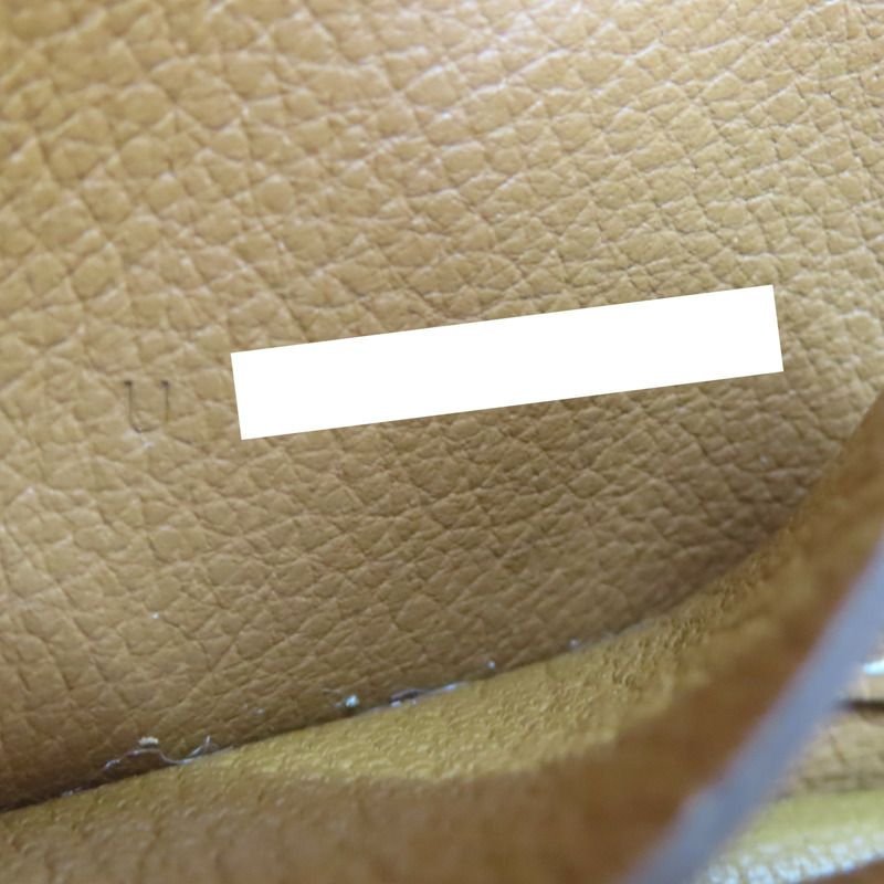 金棕色 Evercolor皮革 Roulis Slim 皮夾 U刻-9