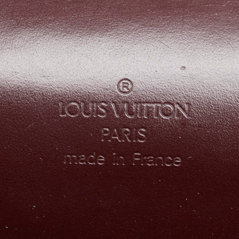 路易威登 Damier Vernis Cabaret 手提包 包 M92126 胭脂紅 漆皮 女款 LOUIS VUITTON-11