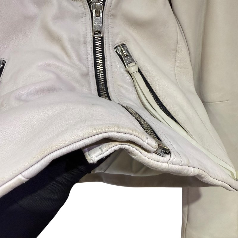 【美收精品】ALLSAINTS 白色皮革外套 2-246-10