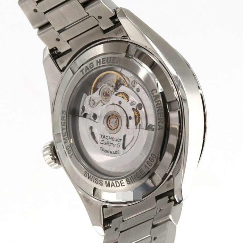 泰格豪雅 Carrera Date WBN2112.BA0639 SS 自動腕錶-6
