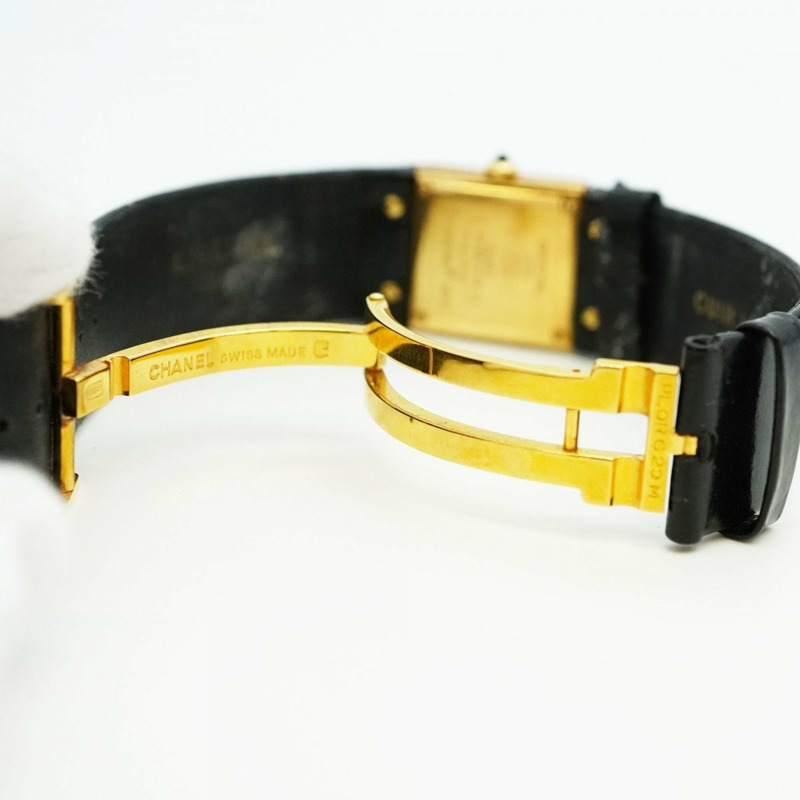 香奈兒 (Chanel) Matelasse H0109 女士黑色錶盤手錶-4