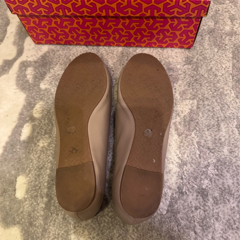 Tory Burch 平底灰色芭蕾舞鞋女鞋-12