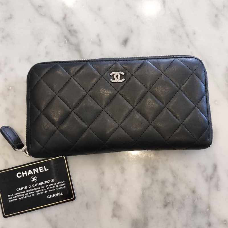 🎀近9成新🎀 Chanel長夾｜保值不退流行✦fufu style 精品✦ 小資平價款｜二手名牌包｜皮夾.長夾.錢包.皮夾-0