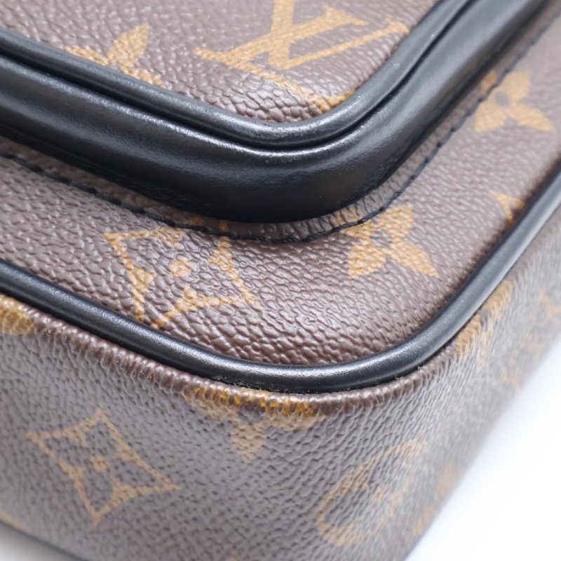 LOUIS VUITTON Christopher老花相機包-11