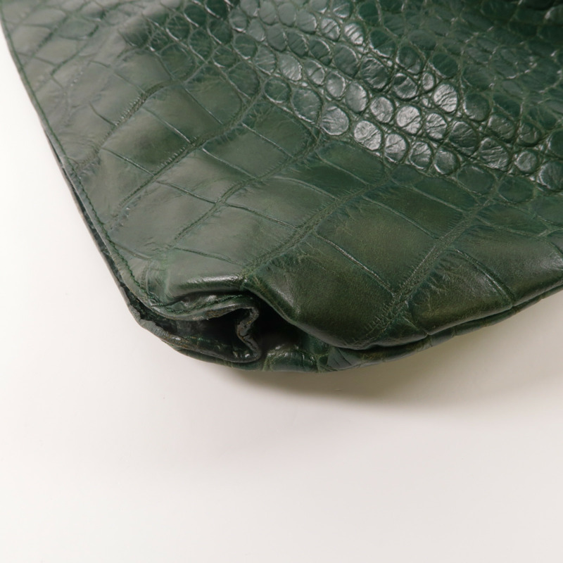 Furla 牛皮皮革Shoulder Bag銀扣肩背袋-4