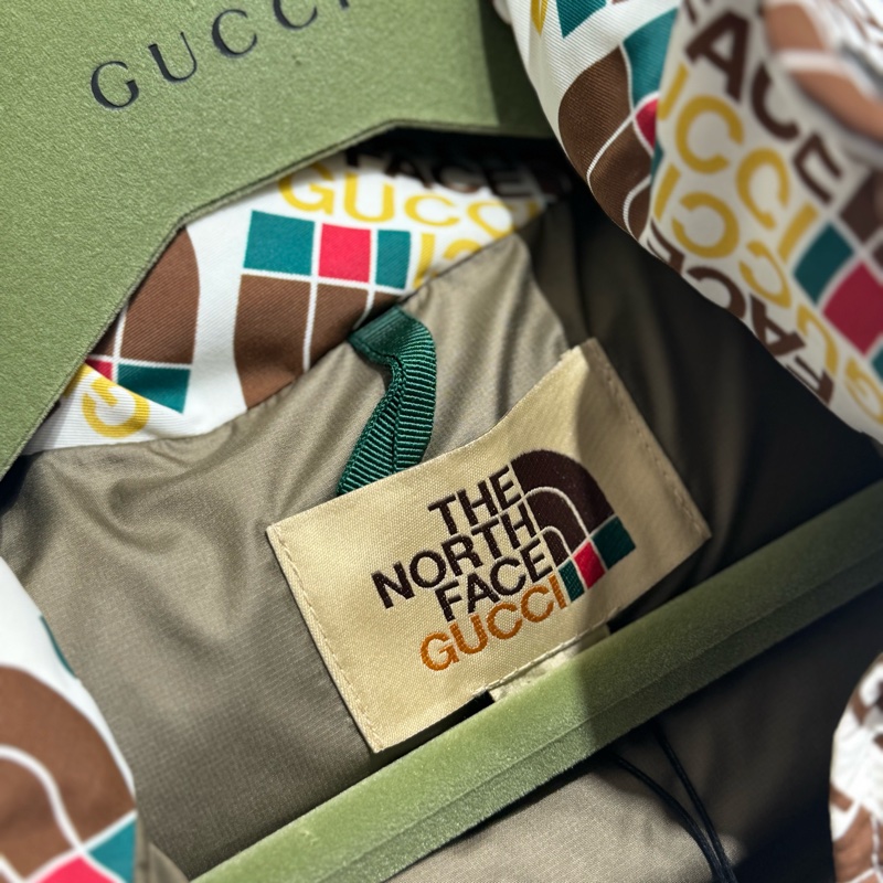 Gucci &The North Face羽絨背心-3