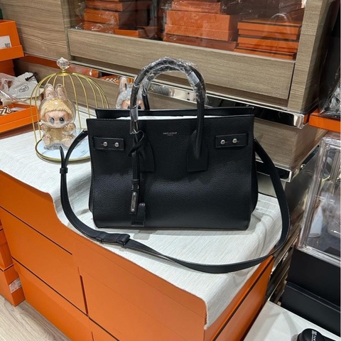Saint Laurent SAC DE JOUR 黑色牛皮