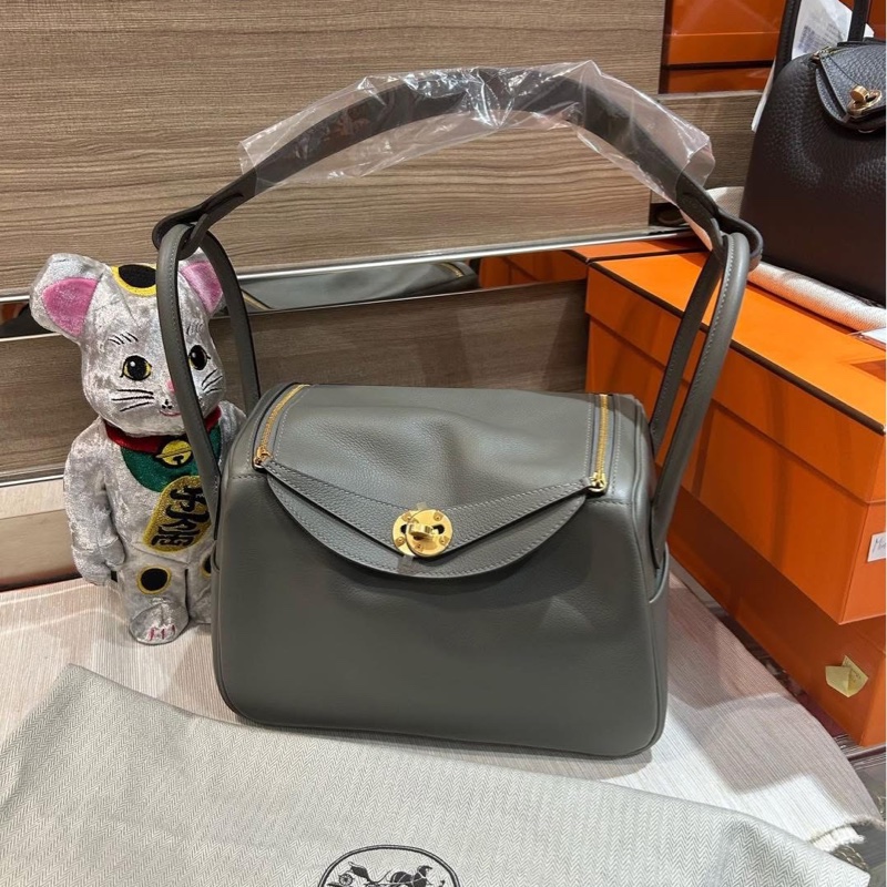 Hermes Lindy 26,積雨雲灰,STAMP W-4