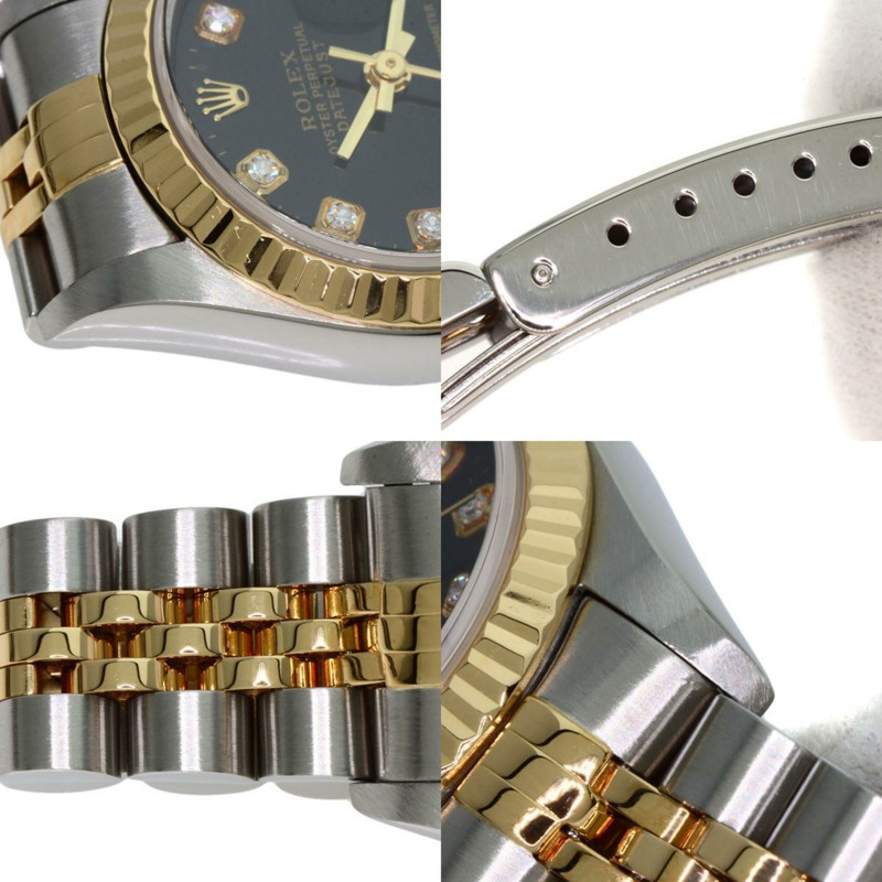 勞力士 69173G Datejust 10P 鑽石腕錶 不鏽鋼 SSxK18YG 女款 ROLEX-7