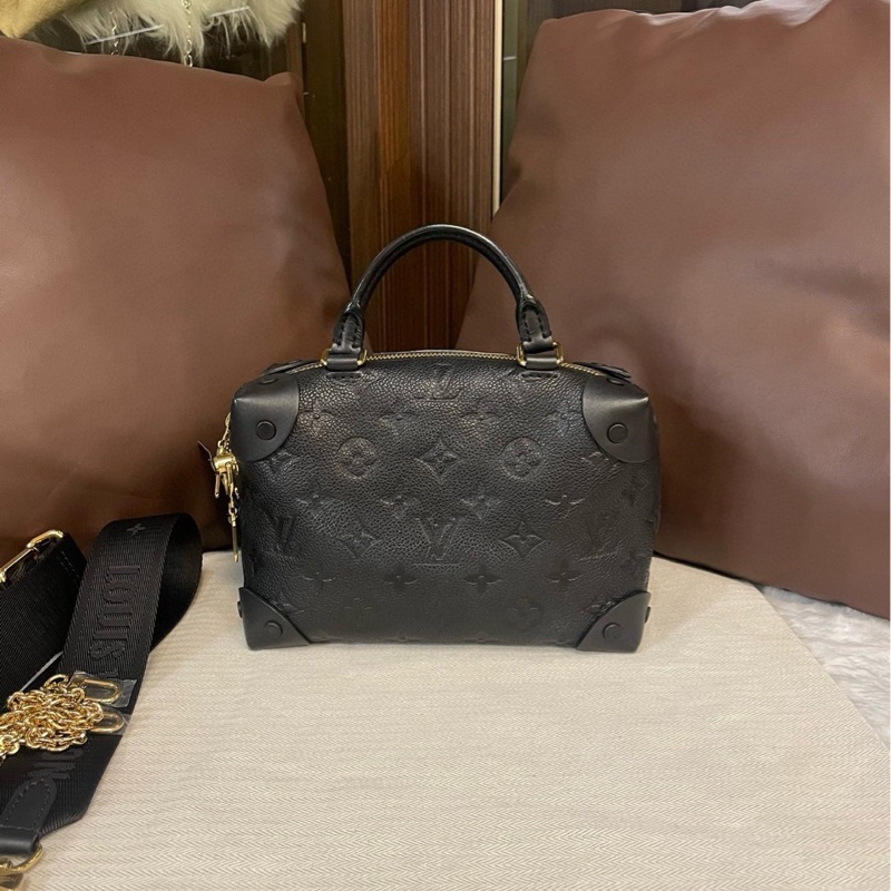 全配有購證❤️99新🌟 lv #黑金 #全牛皮 #軟盒子 #芯片款-5