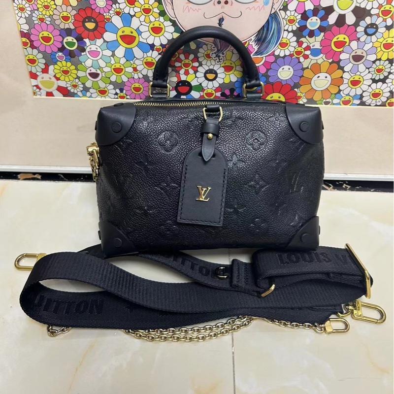 全配有購證❤️99新🌟 lv #黑金 #全牛皮 #軟盒子 #芯片款-12