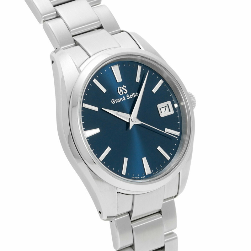 Grand Seiko Heritage Collection 9F 石英 SBGP011 藍色男士手錶-2