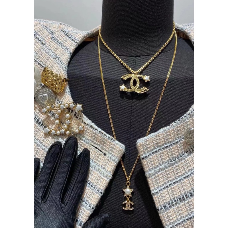 全新✨Chanel 24c 星星吊墜項鍊 necklace-5